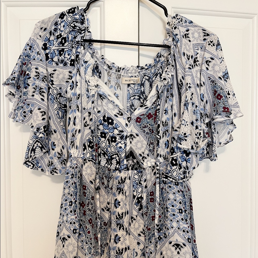 Maxi Dress Floral Print Size SMALL